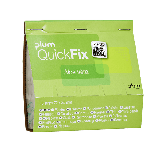 Rezerve de plasturi cu aloe vera PLUM QUICKFIX — stenso.ro Rezerve de plasturi cu aloe vera PLUM QUICKFIX