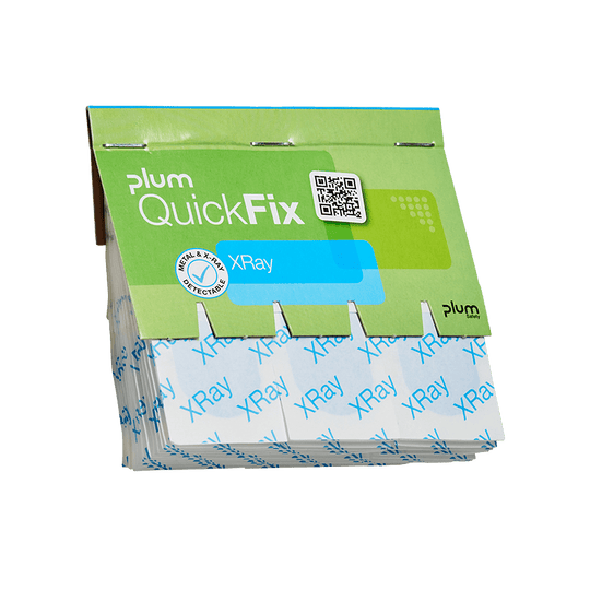 Rezervă cu plasturi detectabili cu raze X PLUM QUICKFIX — stenso.ro Rezervă cu plasturi detectabili cu raze X PLUM QUICKFIX