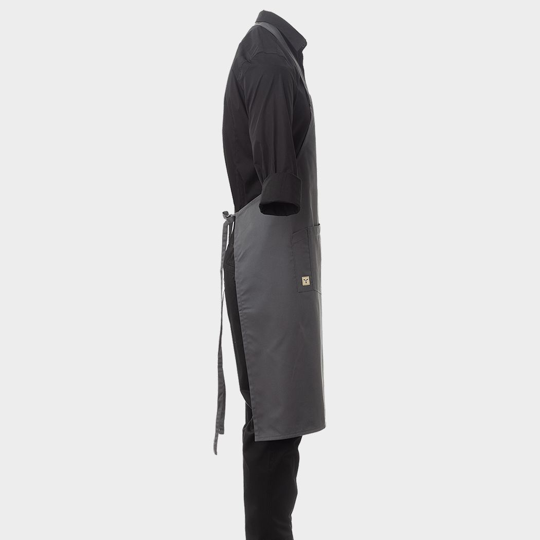 Șorț cu pieptar PAYPER BOUTIQUE GREY - 4 — stenso.ro Șorț cu pieptar PAYPER BOUTIQUE GREY - 4