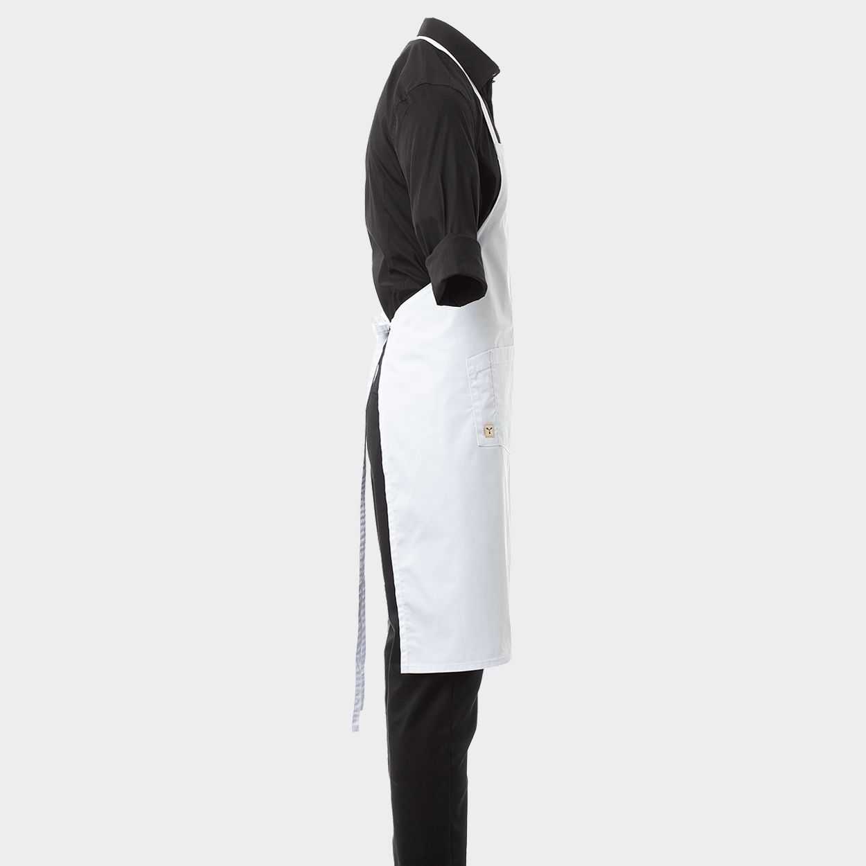 Șorț cu pieptar PAYPER BOUTIQUE WHITE - 4 — stenso.ro Șorț cu pieptar PAYPER BOUTIQUE WHITE - 4