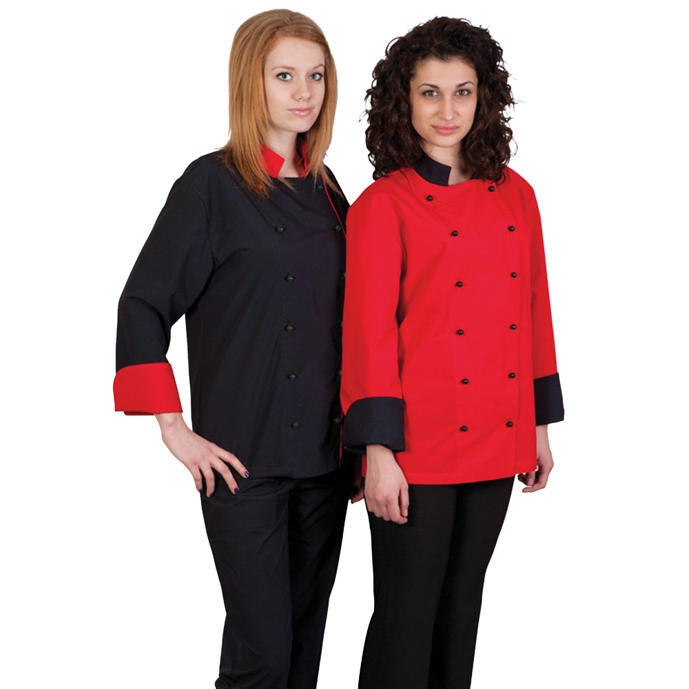 Σακάκι κουζίνας NAPOLI BLACK/RED - 3 — stenso.ro Σακάκι κουζίνας NAPOLI BLACK/RED - 3