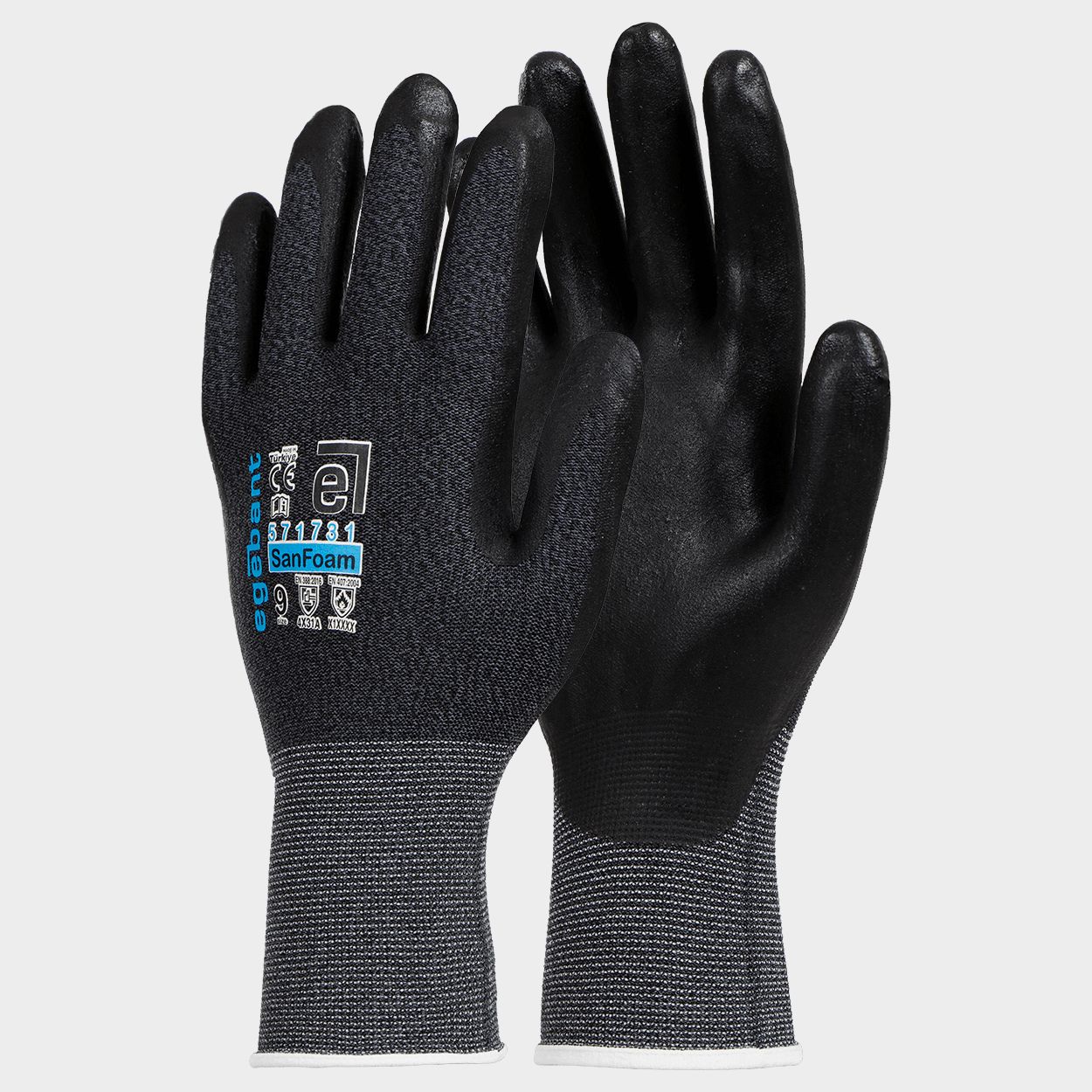 Cut-resistant gloves dipped in nitrile foam EGEBANT SANFOAM - 5 — stenso.ro Cut-resistant gloves dipped in nitrile foam EGEBANT SANFOAM - 5