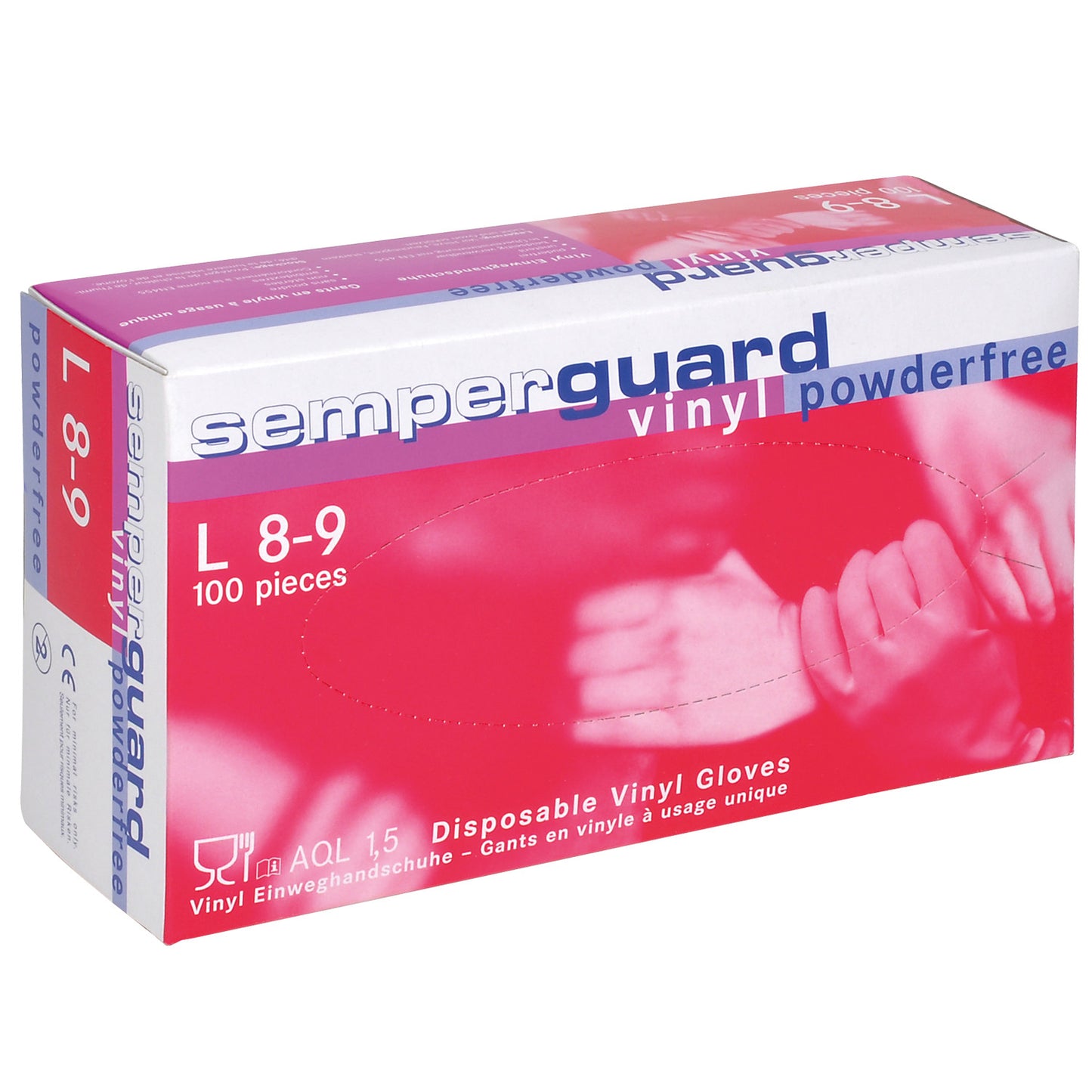 Disposable vinyl gloves SEMPERGUARD VINYL — stenso.ro Disposable vinyl gloves SEMPERGUARD VINYL