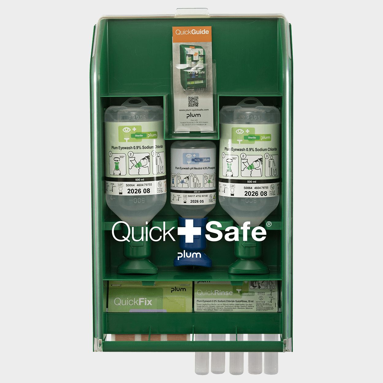 Stație de prim ajutor PLUM QUICKSAFE BASIC BOX — stenso.ro Stație de prim ajutor PLUM QUICKSAFE BASIC BOX