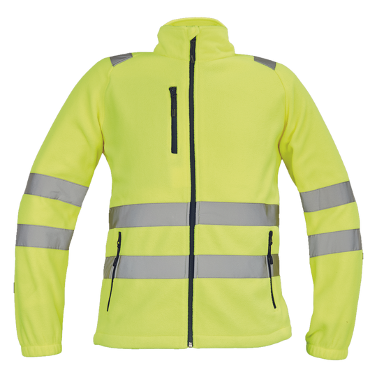Geacă de semnalizare ALMERIA HV YELLOW FLEECE — stenso.ro Geacă de semnalizare ALMERIA HV YELLOW FLEECE