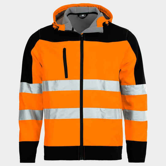 Jachetă softshell reflectorizantă NOBEL 2.0 PORTOCALIU - 1 — stenso.ro Jachetă softshell reflectorizantă NOBEL 2.0 PORTOCALIU - 1