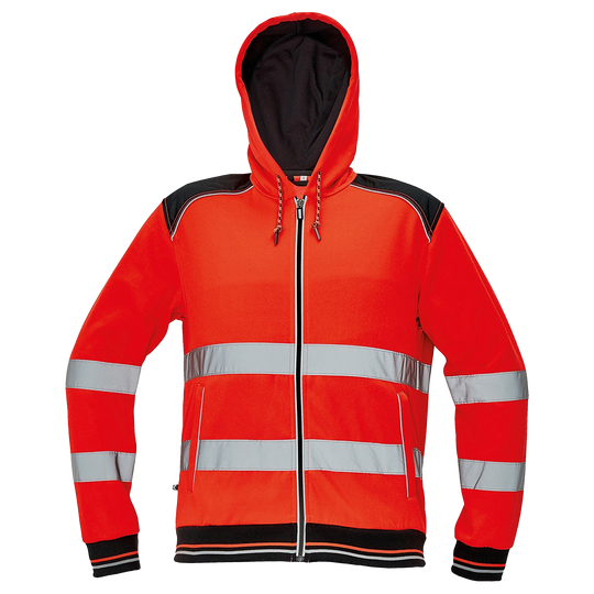 Hanorac reflectorizant KNOXFIELD HV ROȘU — stenso.ro Hanorac reflectorizant KNOXFIELD HV ROȘU