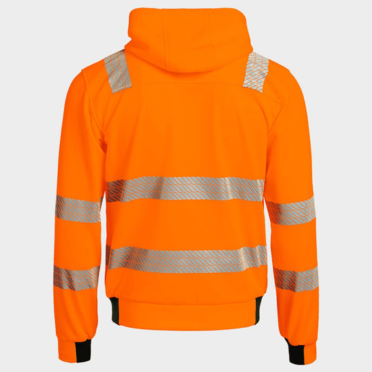 Сигнален суитшърт NOBEL HV ORANGE - 2 — stenso.ro Сигнален суитшърт NOBEL HV ORANGE - 2