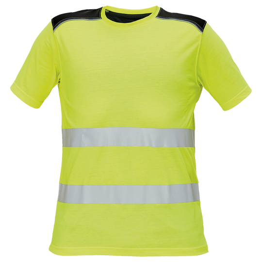 Сигнална тениска KNOXFIELD HV YELLOW — stenso.ro Сигнална тениска KNOXFIELD HV YELLOW