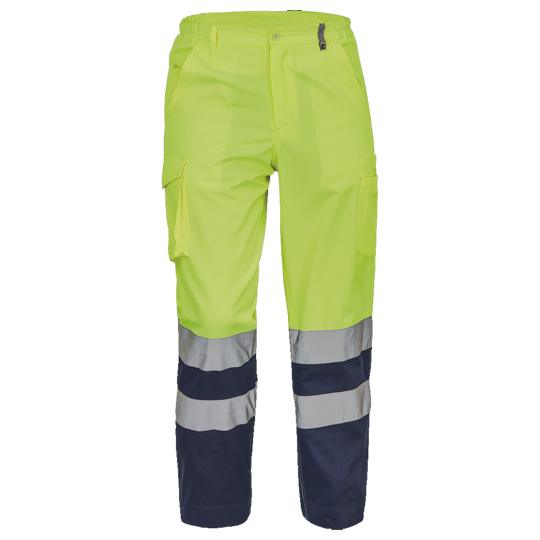 Pantaloni de semnalizare BURGOS HV GALBEN — stenso.ro Pantaloni de semnalizare BURGOS HV GALBEN
