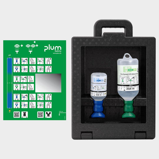 Stație de spălare a ochilor PLUM iBOX 2 — stenso.ro Stație de spălare a ochilor PLUM iBOX 2