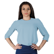 Дамска блуза IVON LIGHT BLUE — stenso.ro Дамска блуза IVON LIGHT BLUE