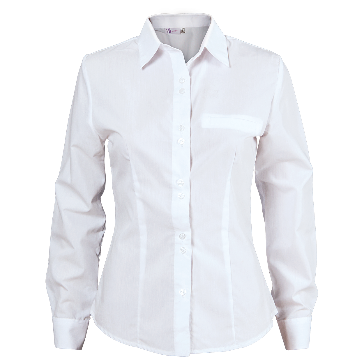 Γυναικείο μακρυμάνικο πουκάμισο ELEGANCE B WHITE — stenso.ro Γυναικείο μακρυμάνικο πουκάμισο ELEGANCE B WHITE