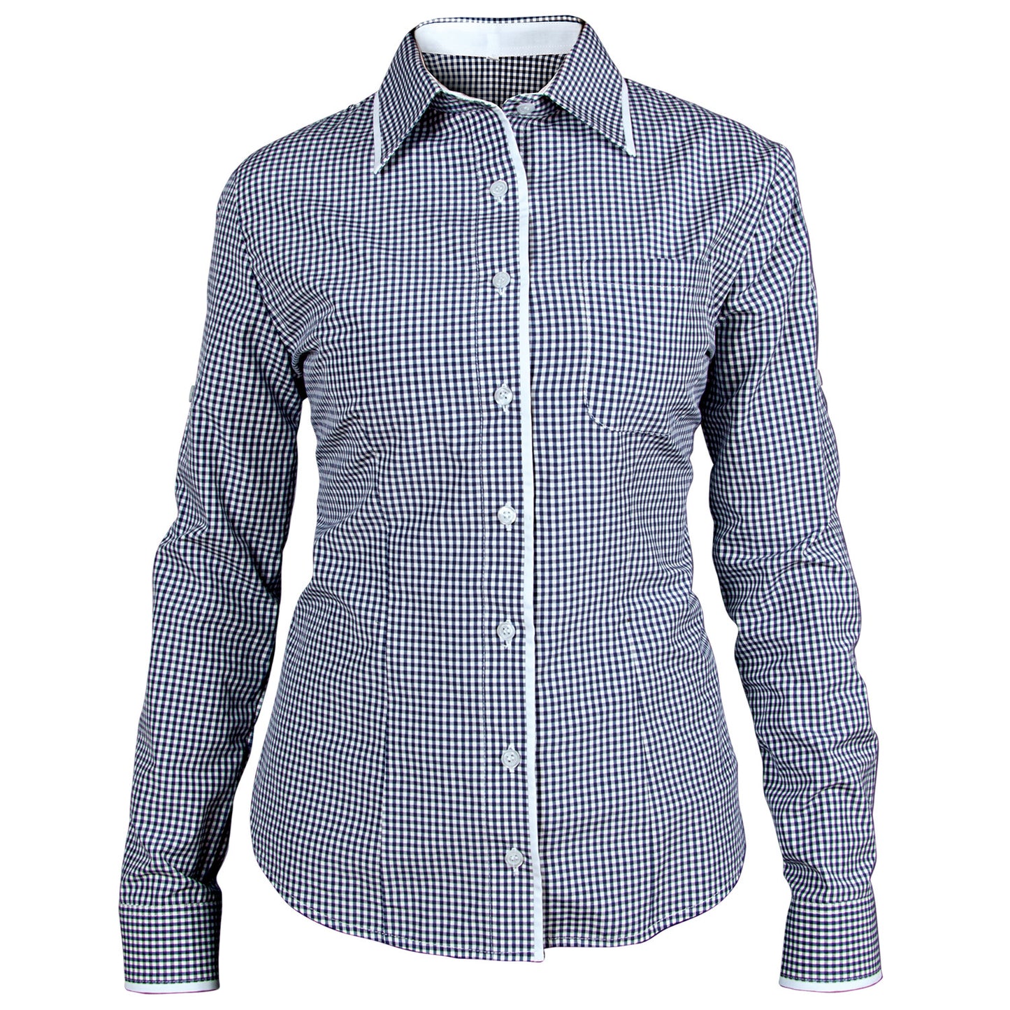 Дамска риза FLORIS BLUE — stenso.ro Дамска риза FLORIS BLUE