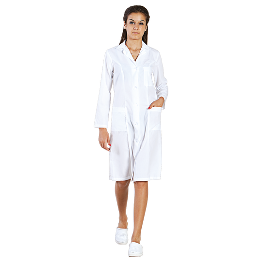 Halat medical pentru femei M6 — stenso.ro Halat medical pentru femei M6
