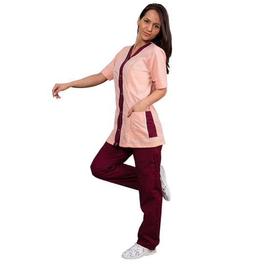 Дамска медицинска туника KLAUDIA - 2 — stenso.ro Дамска медицинска туника KLAUDIA - 2