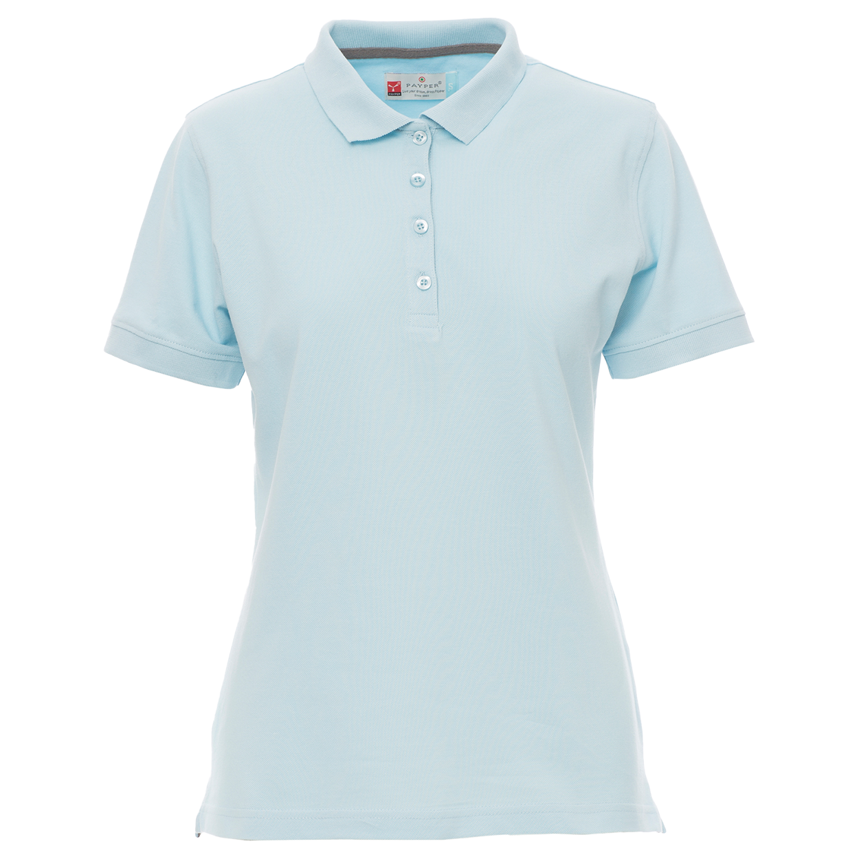 Дамска тениска с яка PAYPER VENICE AQUAMARINE — stenso.ro Дамска тениска с яка PAYPER VENICE AQUAMARINE