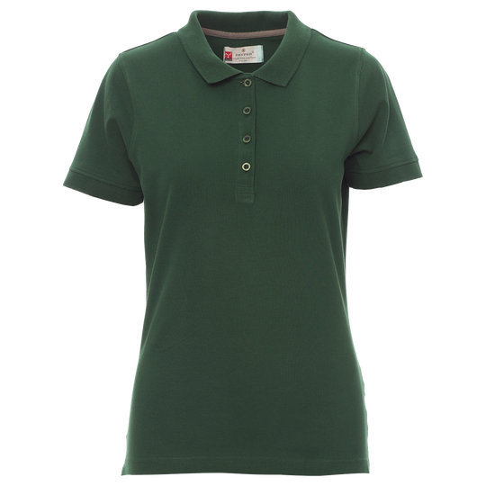 PAYPER VENICE GREEN Lady's polo t-shirt — stenso.ro PAYPER VENICE GREEN Lady's polo t-shirt