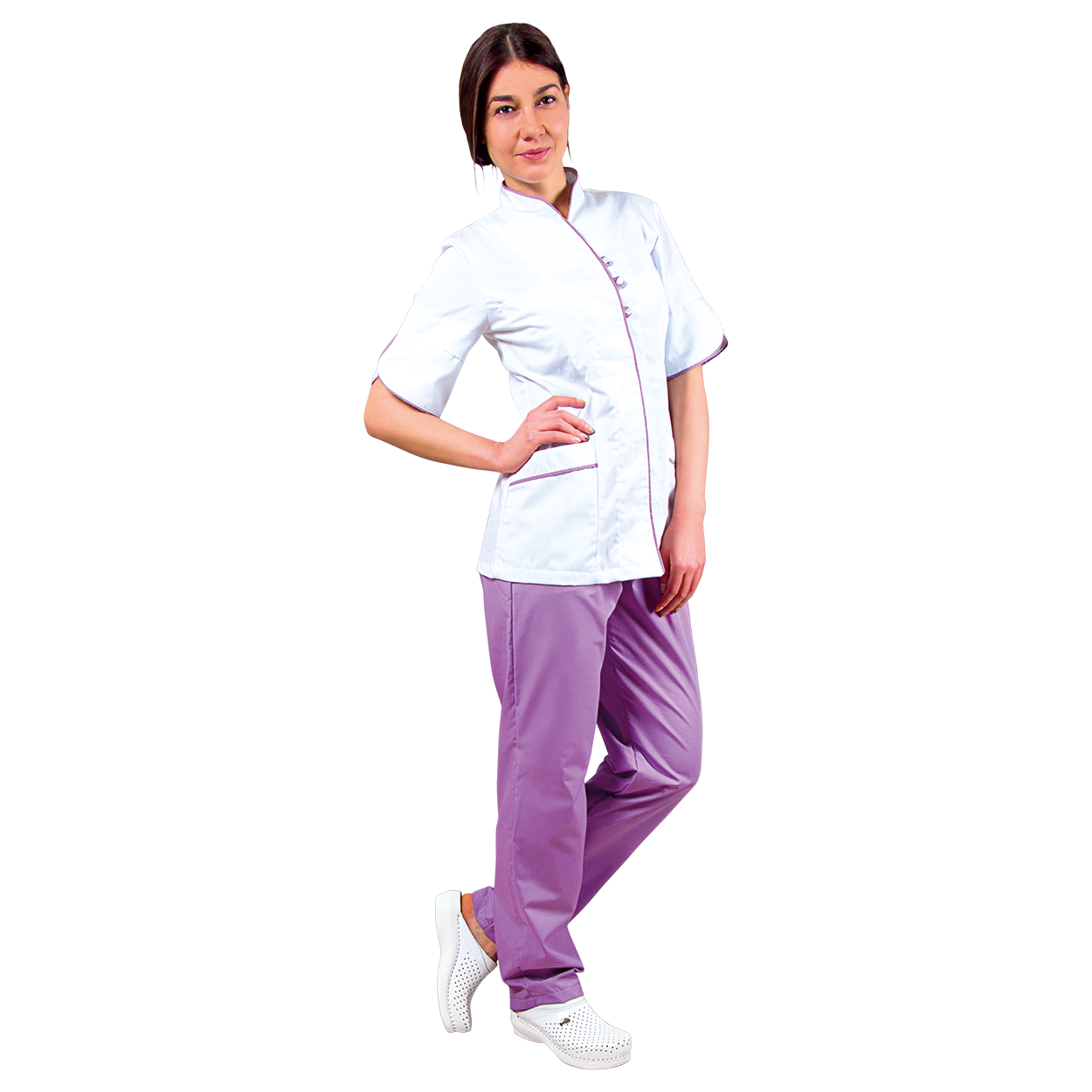 BARISA WHITE Γυναικεία Ιατρική Μπλούζα άσπρο - 2 — stenso.ro BARISA WHITE Γυναικεία Ιατρική Μπλούζα άσπρο - 2
