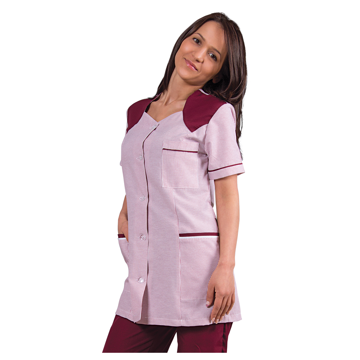 Tunică de lucru pentru femei X10 BURDEAUX STRIPE — stenso.ro Tunică de lucru pentru femei X10 BURDEAUX STRIPE
