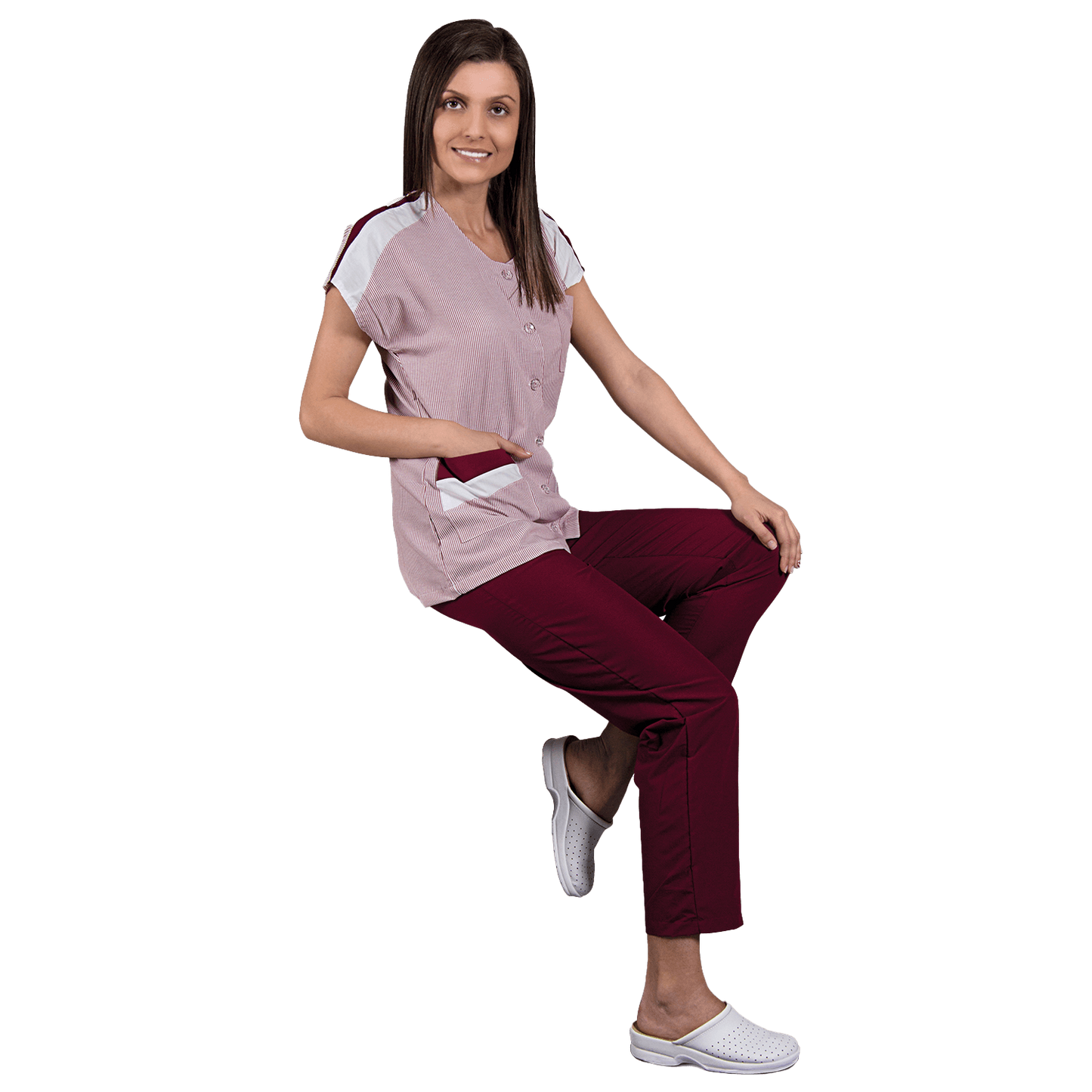 Tunică de lucru pentru femei ZEBRA BURDEAUX - 2 — stenso.ro Tunică de lucru pentru femei ZEBRA BURDEAUX - 2