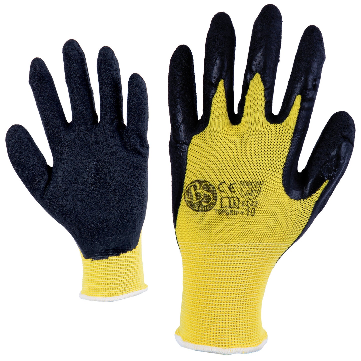 BS TOPGRIP-Y Latex dipped gloves — stenso.ro BS TOPGRIP-Y Latex dipped gloves