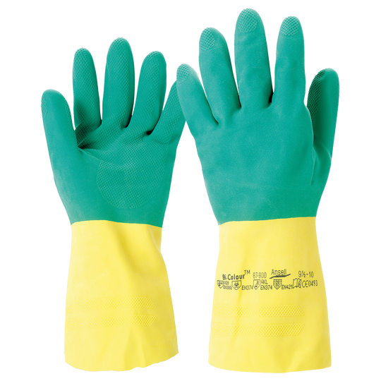 Mănuși din latex/neoprene ALPHA TEC — stenso.ro Mănuși din latex/neoprene ALPHA TEC
