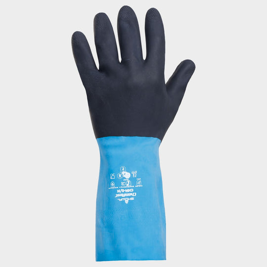 Latex/neopren gloves SHOWA CHEM MASTER - 1 — stenso.ro Latex/neopren gloves SHOWA CHEM MASTER - 1