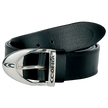 Curea de piele STREET NEGRU — stenso.ro Curea de piele STREET NEGRU