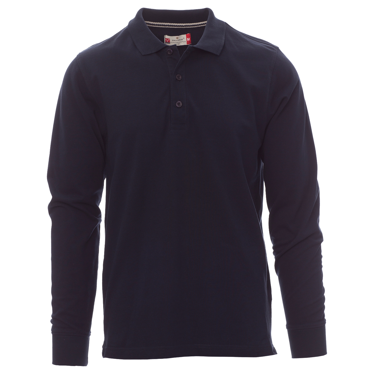 Блуза с дълъг ръкав и яка PAYPER FLORENCE NAVY — stenso.ro Блуза с дълъг ръкав и яка PAYPER FLORENCE NAVY