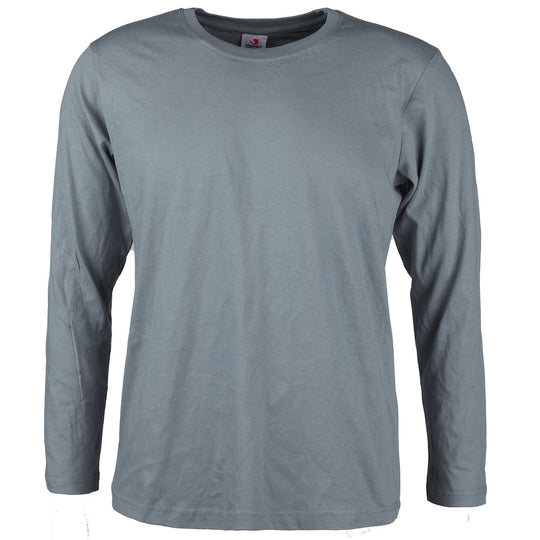 Tricou maneca lunga CLASSIC LS GRI — stenso.ro Tricou maneca lunga CLASSIC LS GRI