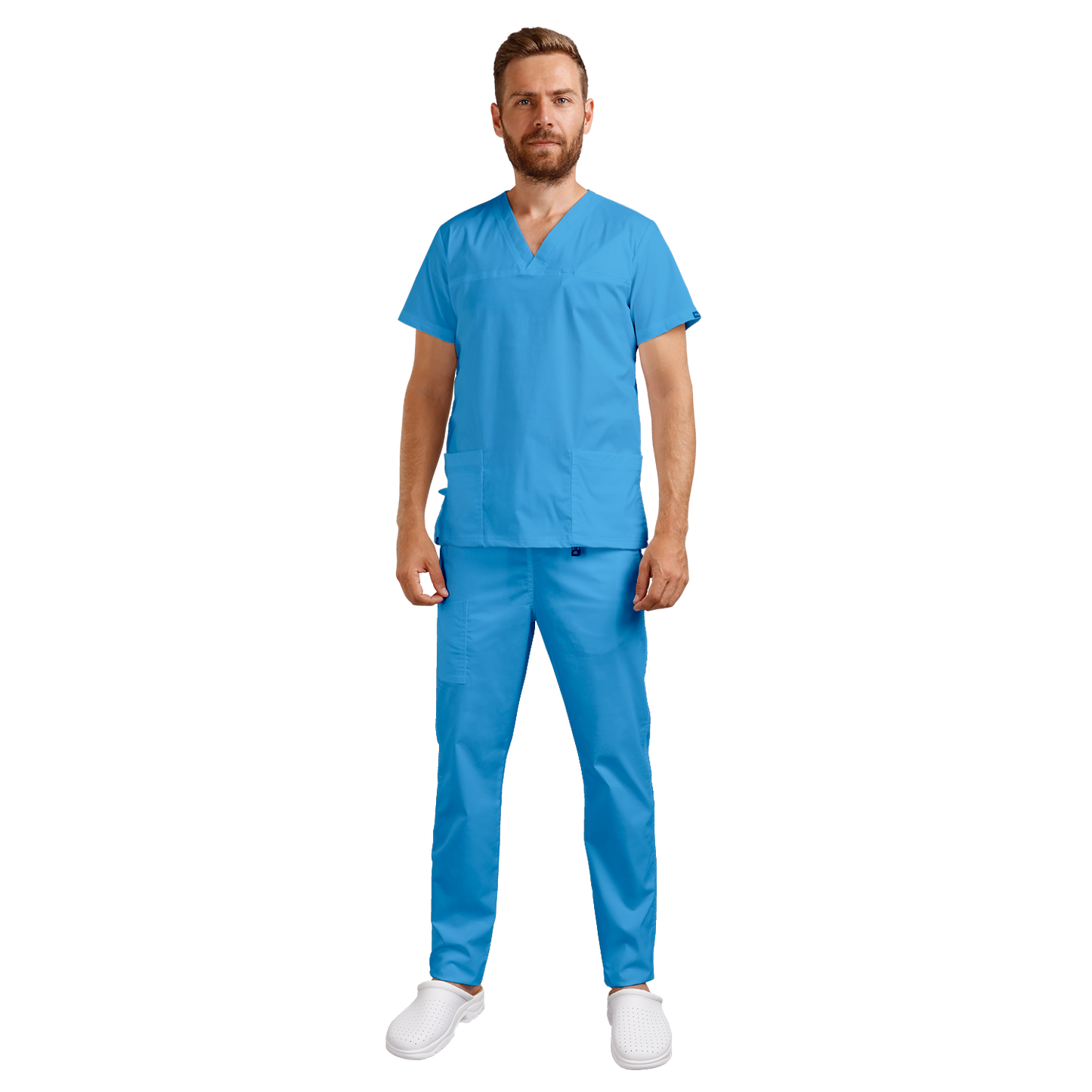 Pantaloni medicali TONY ALBASTRU - 10 — stenso.ro Pantaloni medicali TONY ALBASTRU - 10