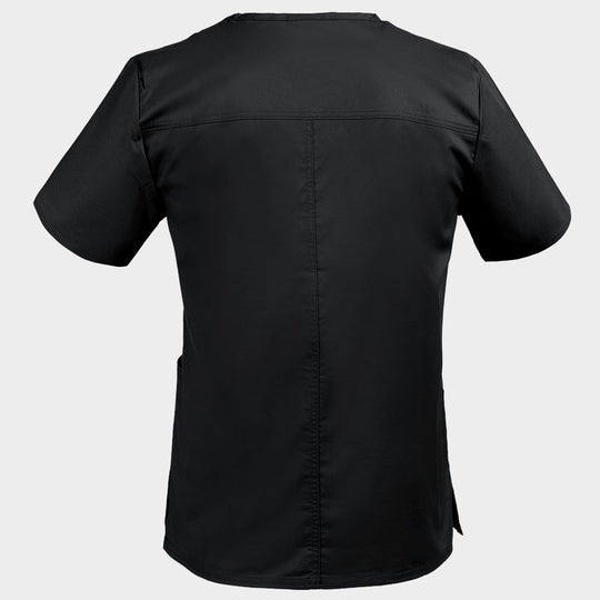 Medical tunic CHEROKEE V-NECK BLACK WWE4725 - 2 — stenso.ro Medical tunic CHEROKEE V-NECK BLACK WWE4725 - 2