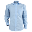 Men's long sleeve shirt CAMISA LIGHT BLUE — stenso.ro Men's long sleeve shirt CAMISA LIGHT BLUE
