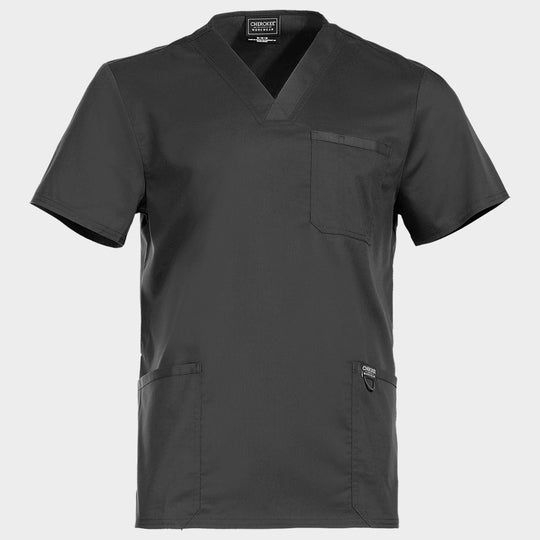Men's medical tunic CHEROKEE V-NECK GREY WWE670. - 1 — stenso.ro Men's medical tunic CHEROKEE V-NECK GREY WWE670. - 1