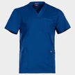 Men's medical tunic CHEROKEE V-NECK NAVY BLUE WWE670. - 1 — stenso.ro Men's medical tunic CHEROKEE V-NECK NAVY BLUE WWE670. - 1