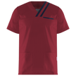 Мъжка медицинска туника OLIVER BORDEAUX/NAVY — stenso.ro Мъжка медицинска туника OLIVER BORDEAUX/NAVY
