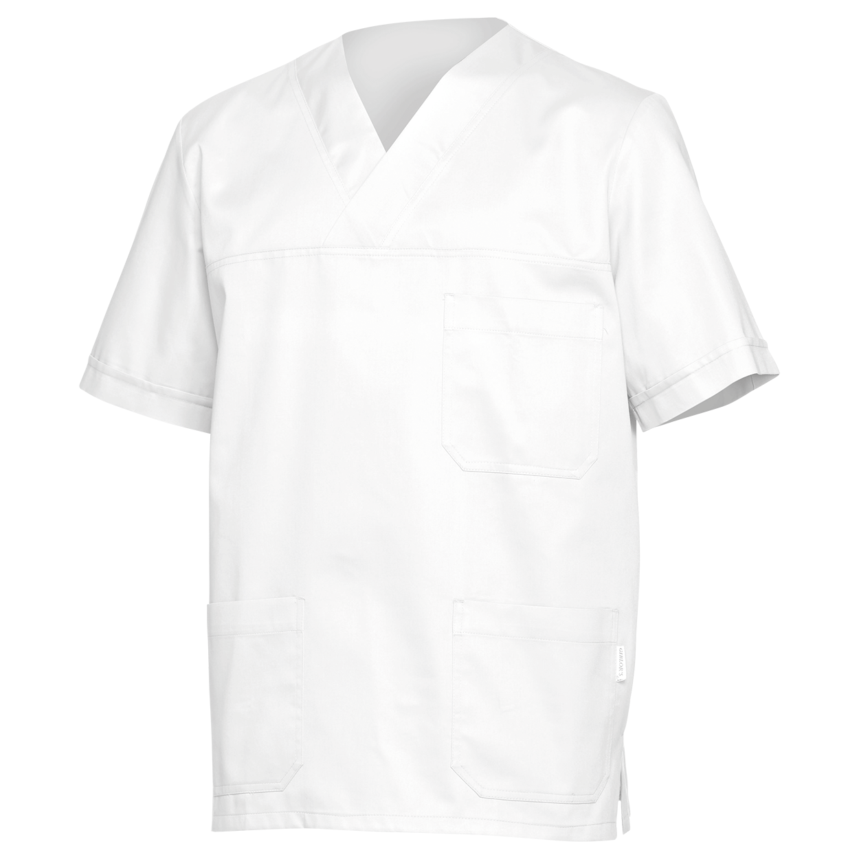 Tunică medicală pentru bărbați SIMONE ALB — stenso.ro Tunică medicală pentru bărbați SIMONE ALB