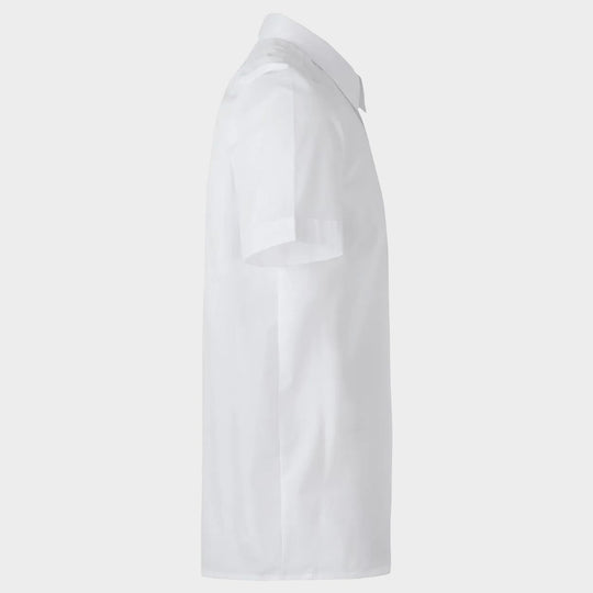 Men's short sleeve shirt VELILLA WHITE - 2 — stenso.ro Men's short sleeve shirt VELILLA WHITE - 2