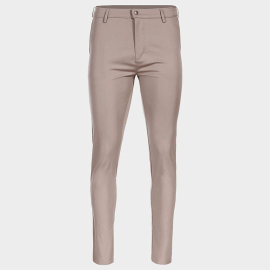 Men's suit trousers DYLAN BEIGE - 1 — stenso.ro Men's suit trousers DYLAN BEIGE - 1
