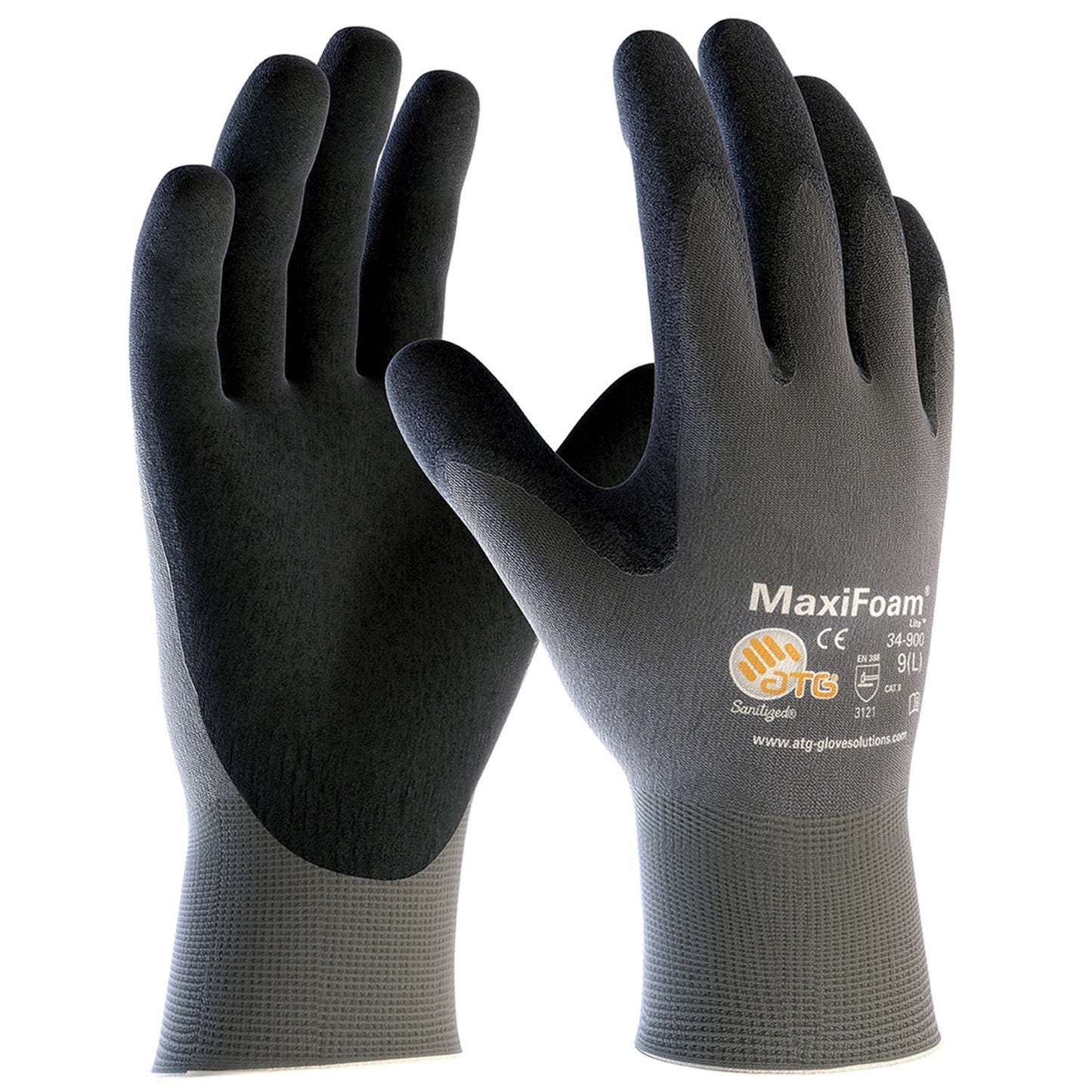 Ръкавици топени в нитрил ATG MAXIFOAM LITE — stenso.ro Ръкавици топени в нитрил ATG MAXIFOAM LITE