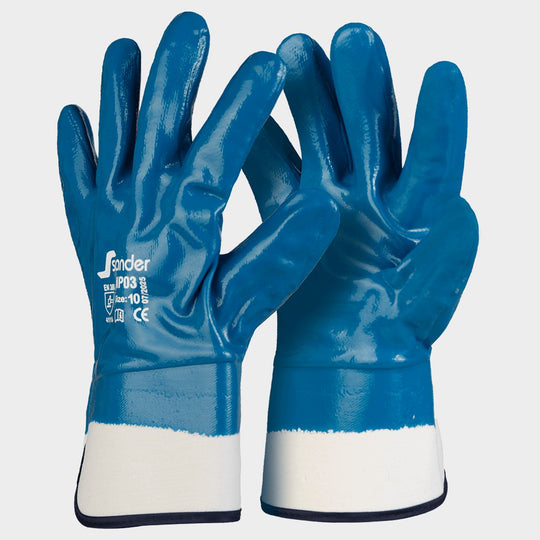 Mănuși complet imersate în nitril SANDER - 1 — stenso.ro Mănuși complet imersate în nitril SANDER - 1