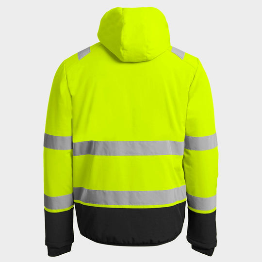 Jachetă de lucru căptușită REEF PAD HV SOFTSHELL YELLOW - 2 — stenso.ro Jachetă de lucru căptușită REEF PAD HV SOFTSHELL YELLOW - 2