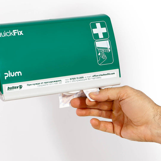 Dispenser de plasturi PLUM QUICKFIX DUO - 2 — stenso.ro Dispenser de plasturi PLUM QUICKFIX DUO - 2