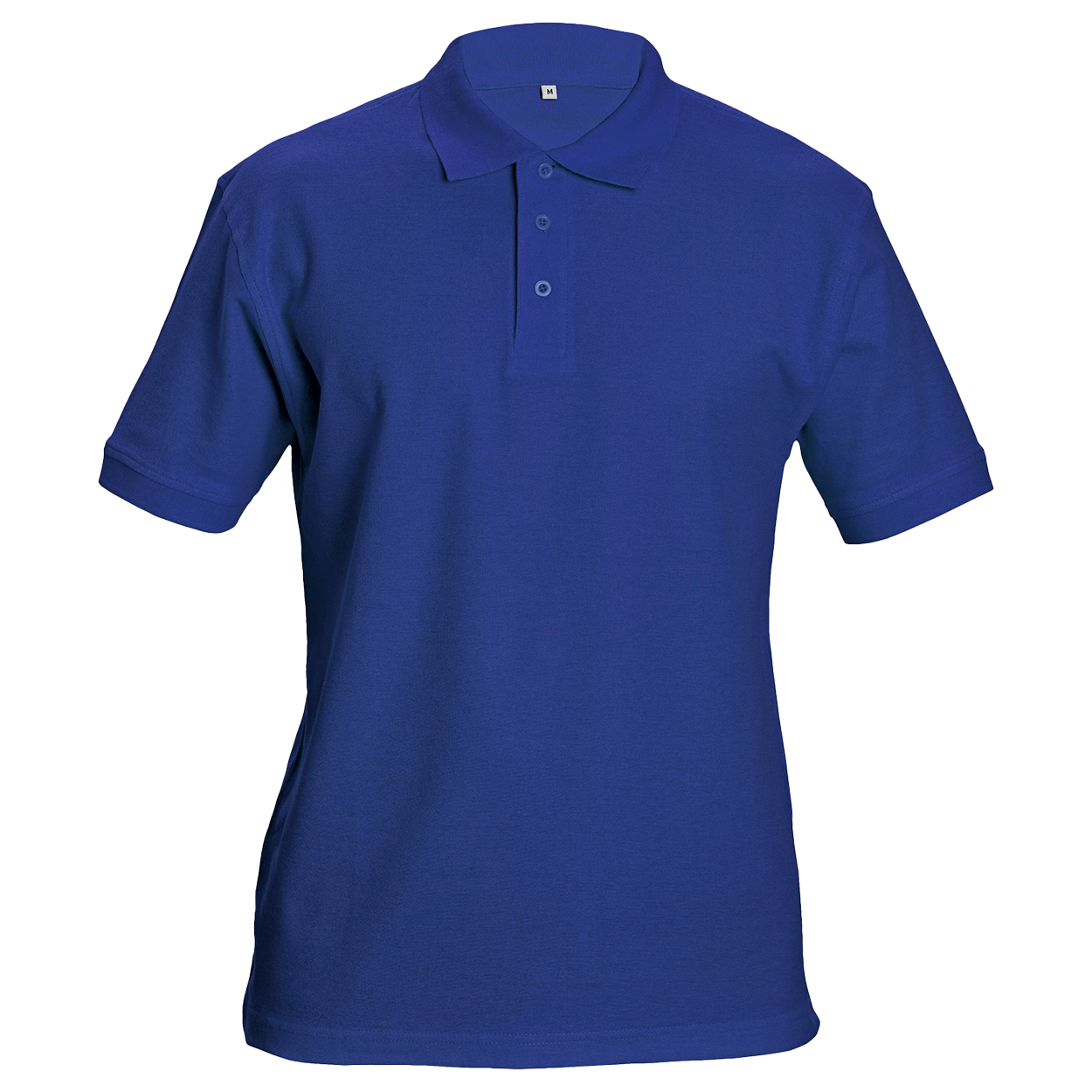 Тениска с яка KEYA ROYAL BLUE — stenso.ro Тениска с яка KEYA ROYAL BLUE
