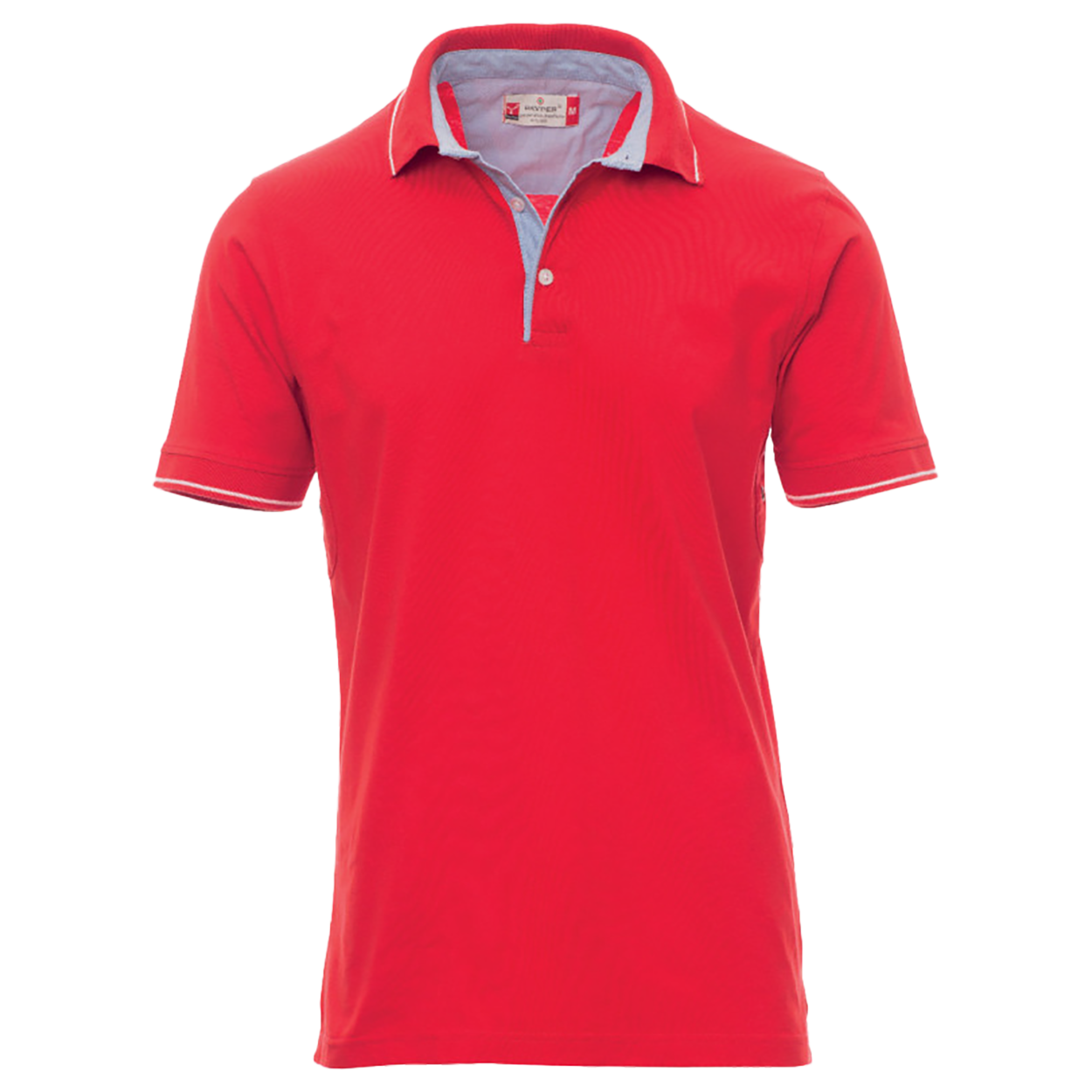 Тениска с яка PAYPER CAMBRIDGE RED — stenso.ro Тениска с яка PAYPER CAMBRIDGE RED