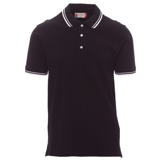 Μπλουζάκι πόλο PAYPER SKIPPER BLACK — stenso.ro Μπλουζάκι πόλο PAYPER SKIPPER BLACK