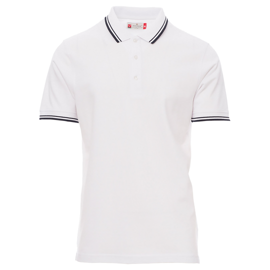Κοντομάνικη μπλούζα PAYPER SKIPPER WHITE Polo — stenso.ro Κοντομάνικη μπλούζα PAYPER SKIPPER WHITE Polo
