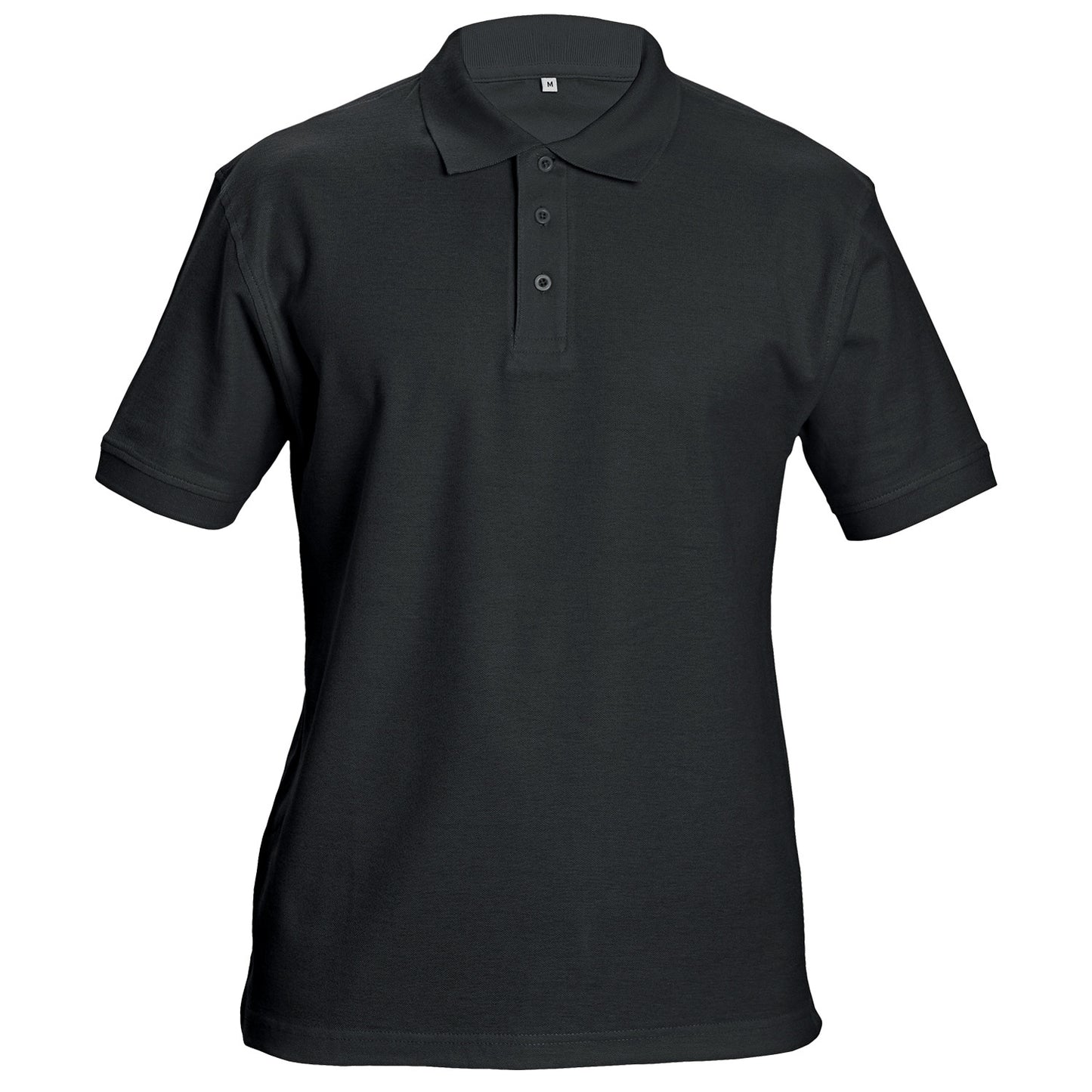 Polo t-shirt SIFAKA BLACK — stenso.ro Polo t-shirt SIFAKA BLACK