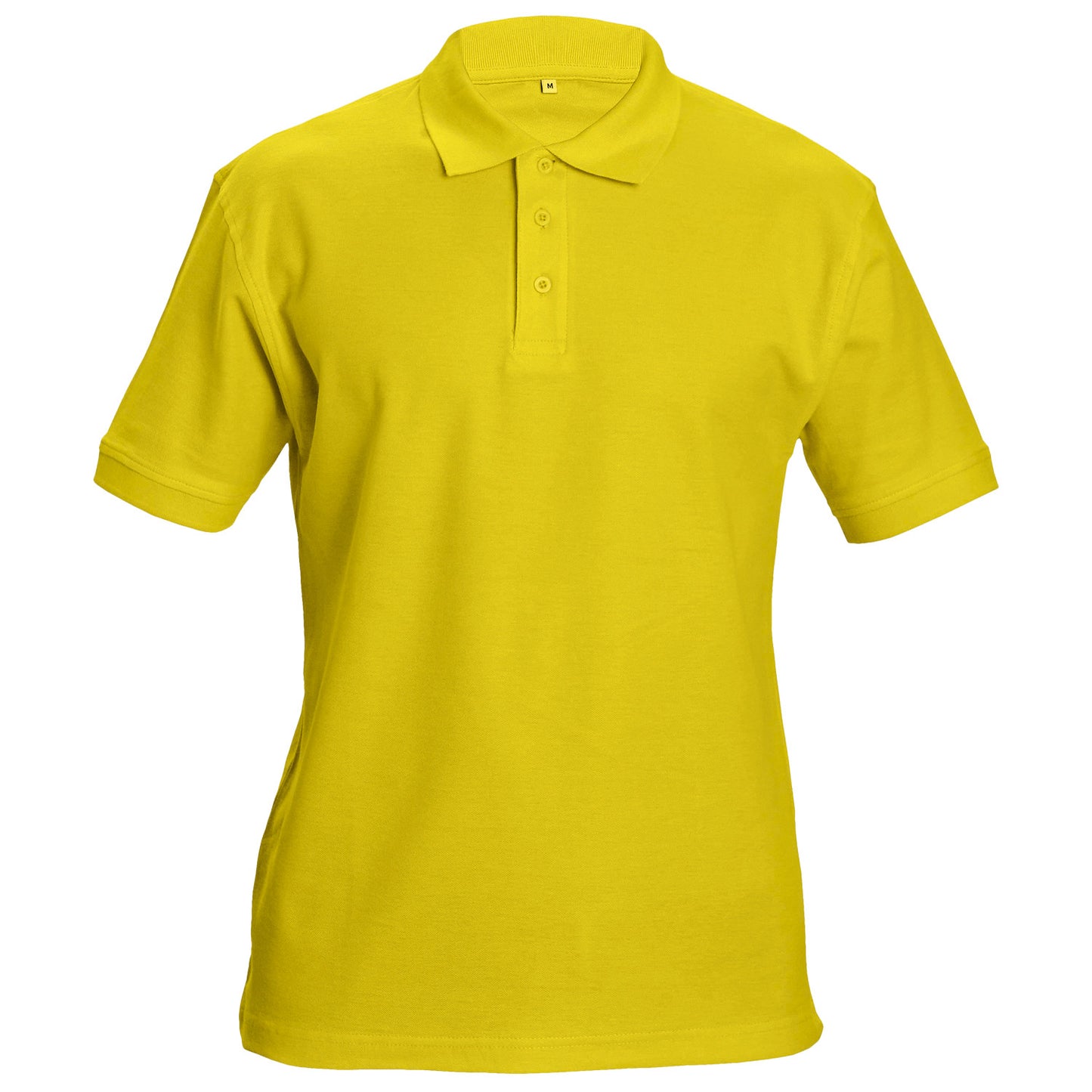 Polo t-shirt SIFAKA YELLOW — stenso.ro Polo t-shirt SIFAKA YELLOW